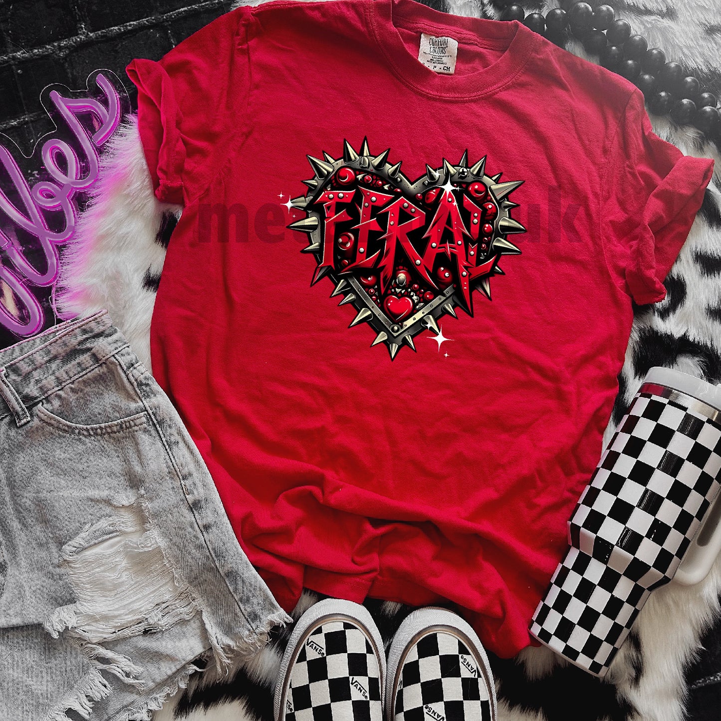 Feral Heart Relaxed Fit Tee