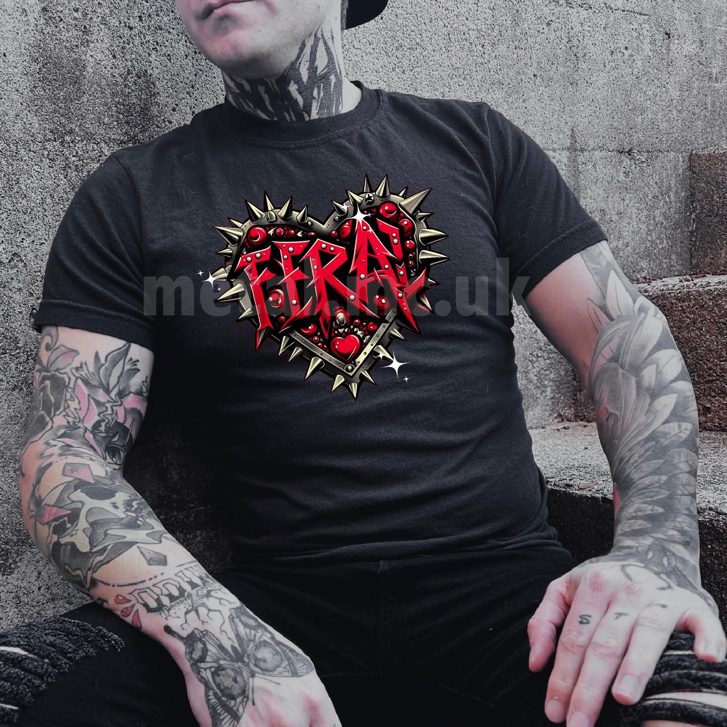 Feral Heart Relaxed Fit Tee