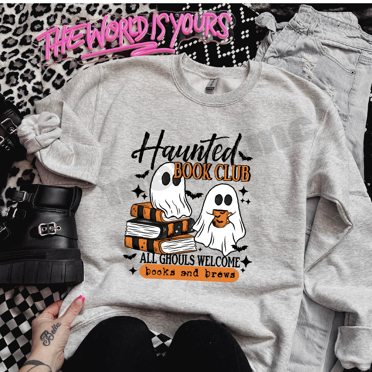 *New* Haunted Book Club Sweatshirt