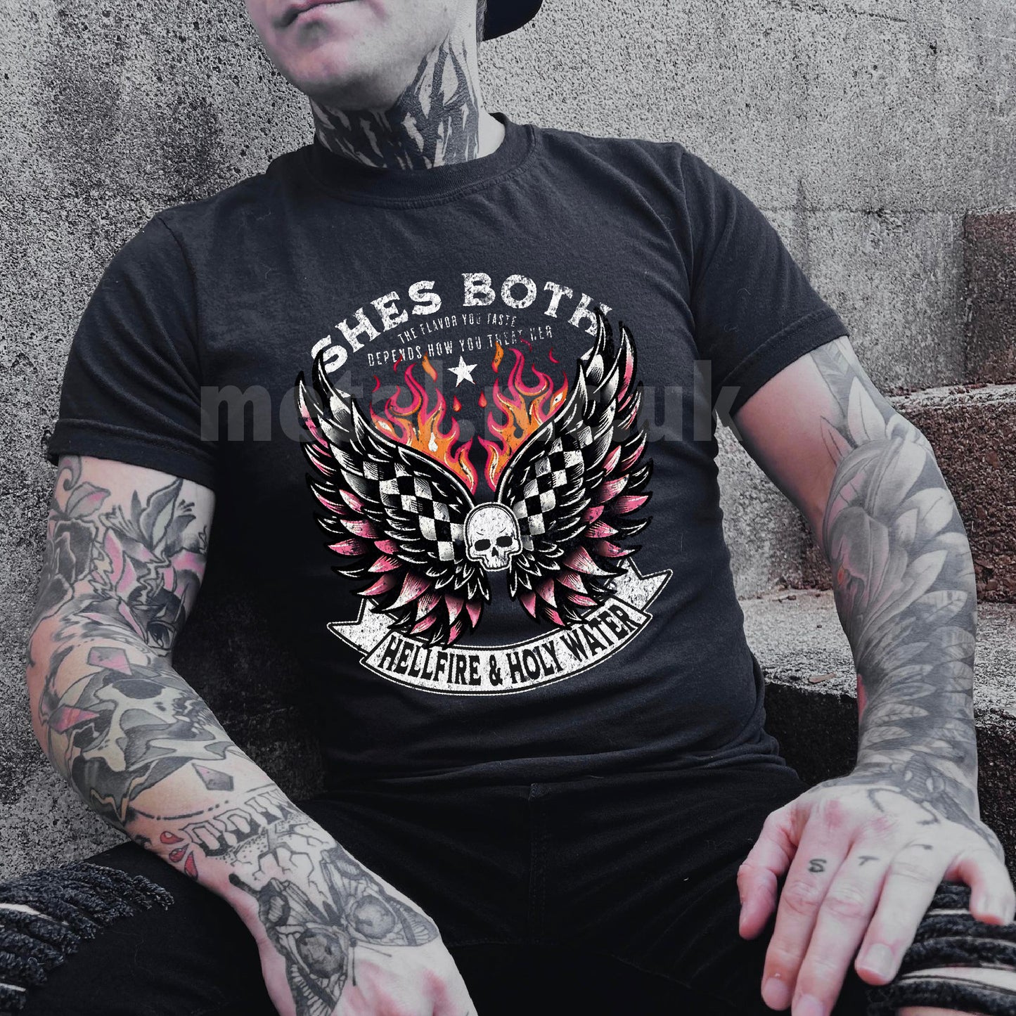 Hellfire & Holywater Relaxed Fit Tee