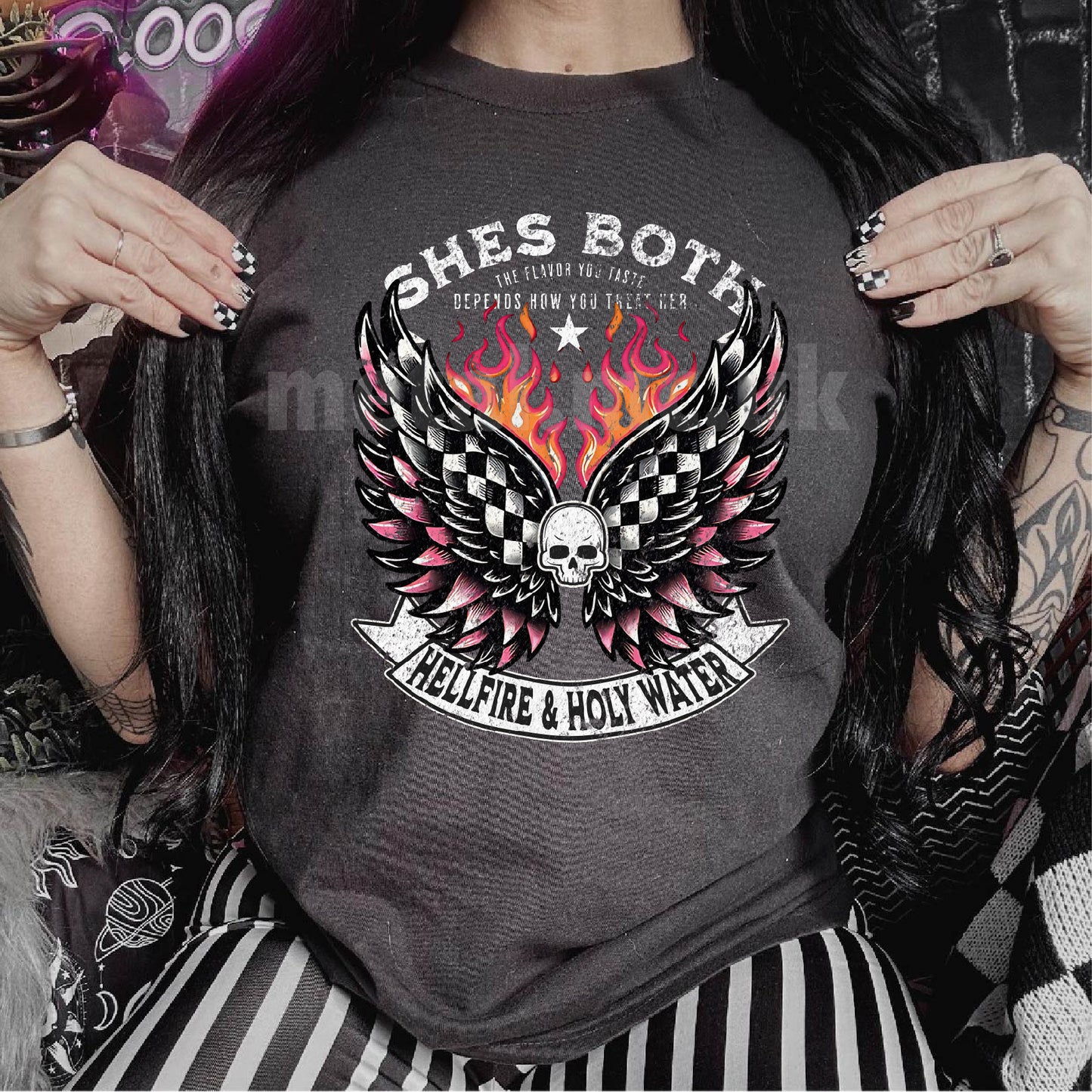 Hellfire & Holywater Relaxed Fit Tee