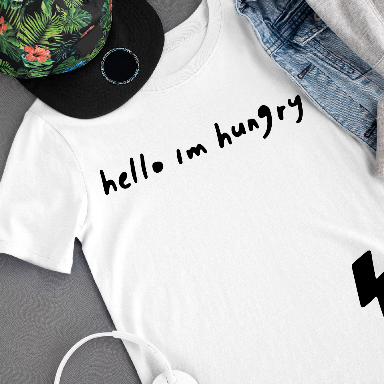 Hello, I'm Hungry - Kids T-shirt