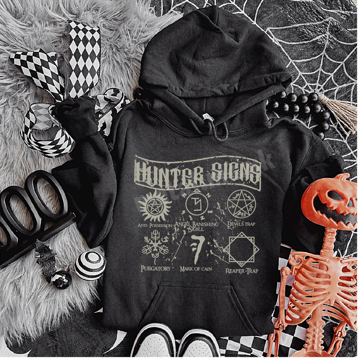 Hunters Signs (SPN) Overhead Hoodie