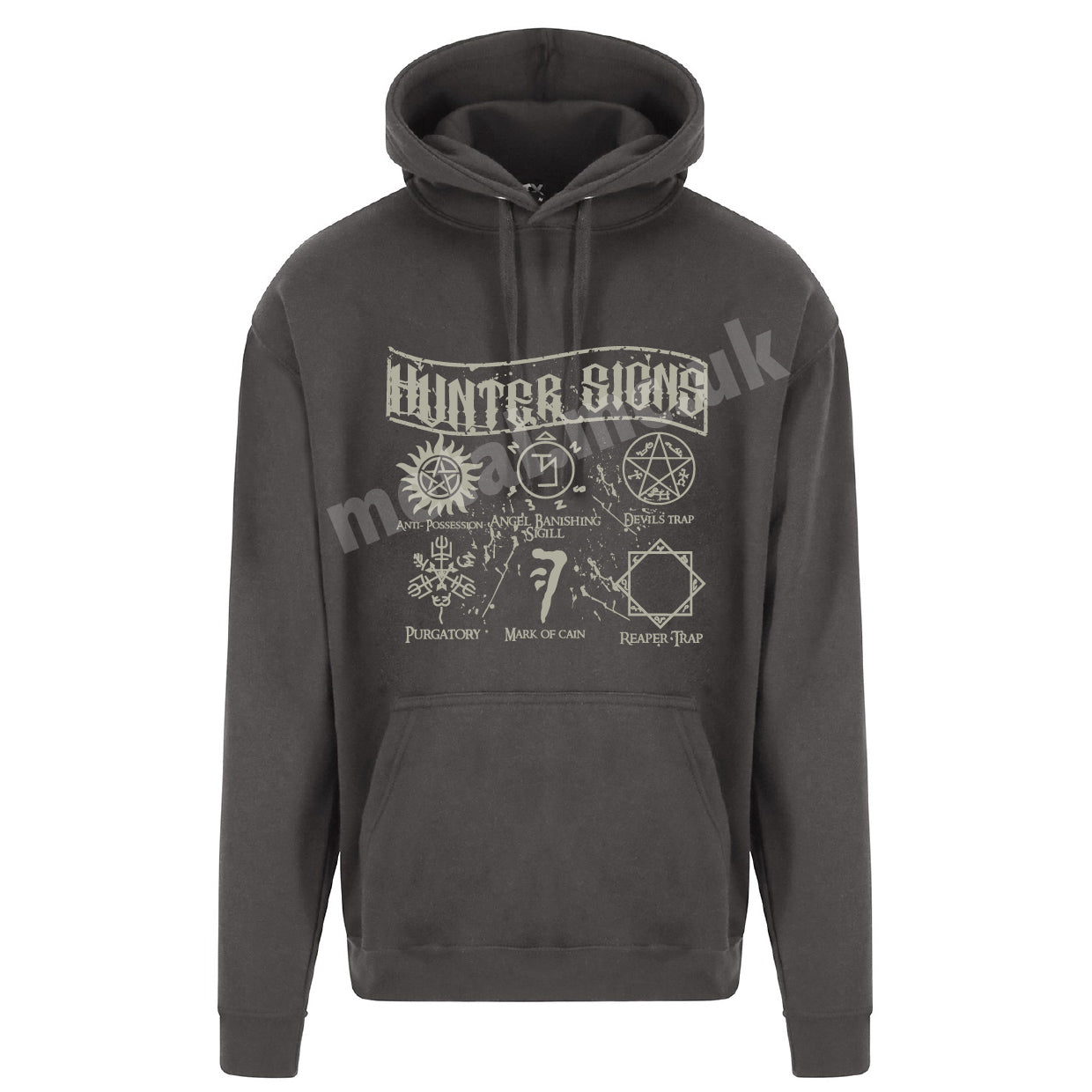 Hunters Signs (SPN) Overhead Hoodie