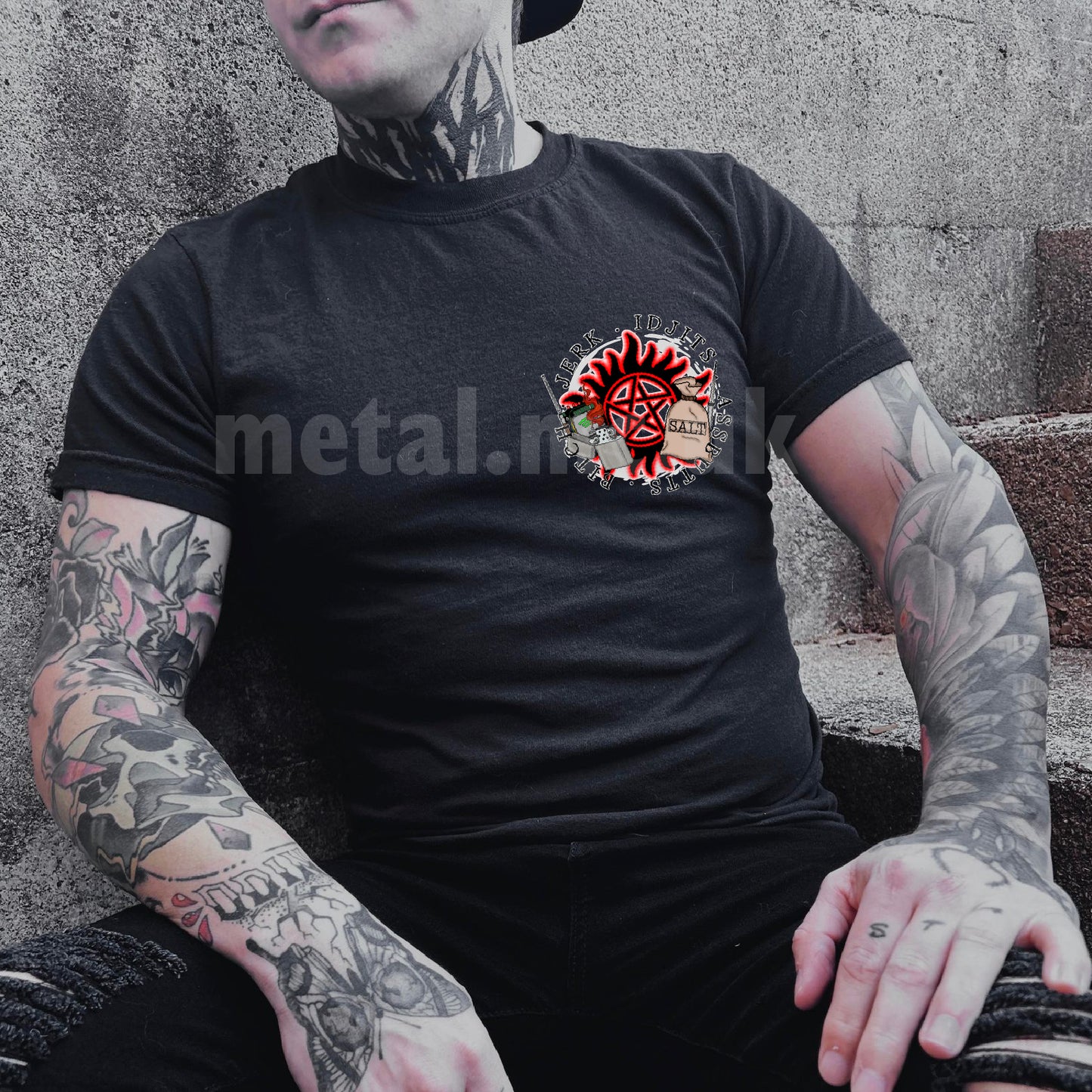 Jerk/Idjit (SPN) Relaxed Fit Tee