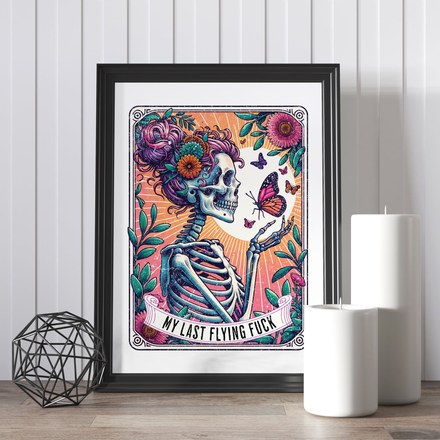 Last Flying Fuck Art Print