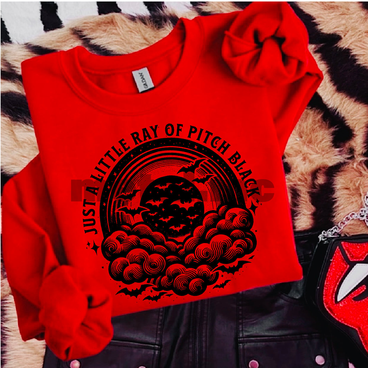 Little Ray Of Pitch Black Sweatshirt