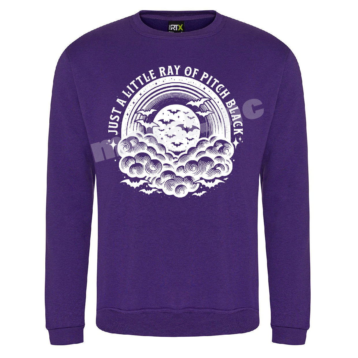 Little Ray Of Pitch Black Sweatshirt