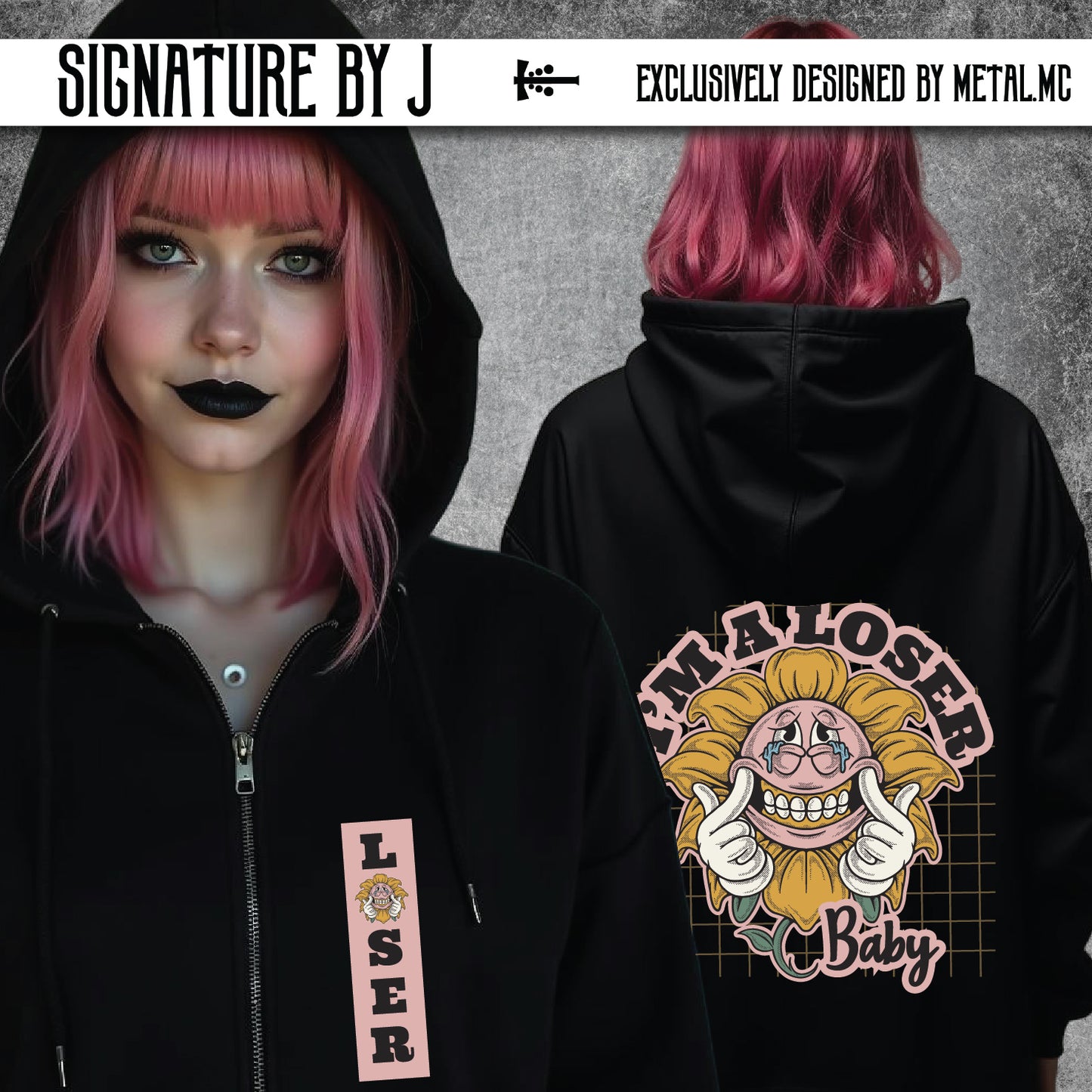 Loser Baby Zipper Hoodie