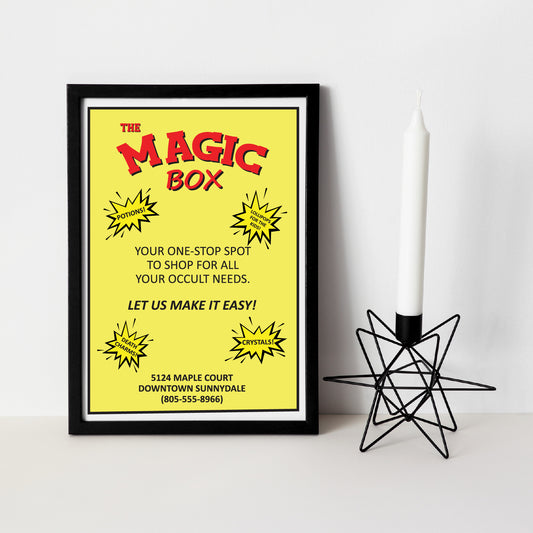 The Magic Box (BTVS) Archival Art Print