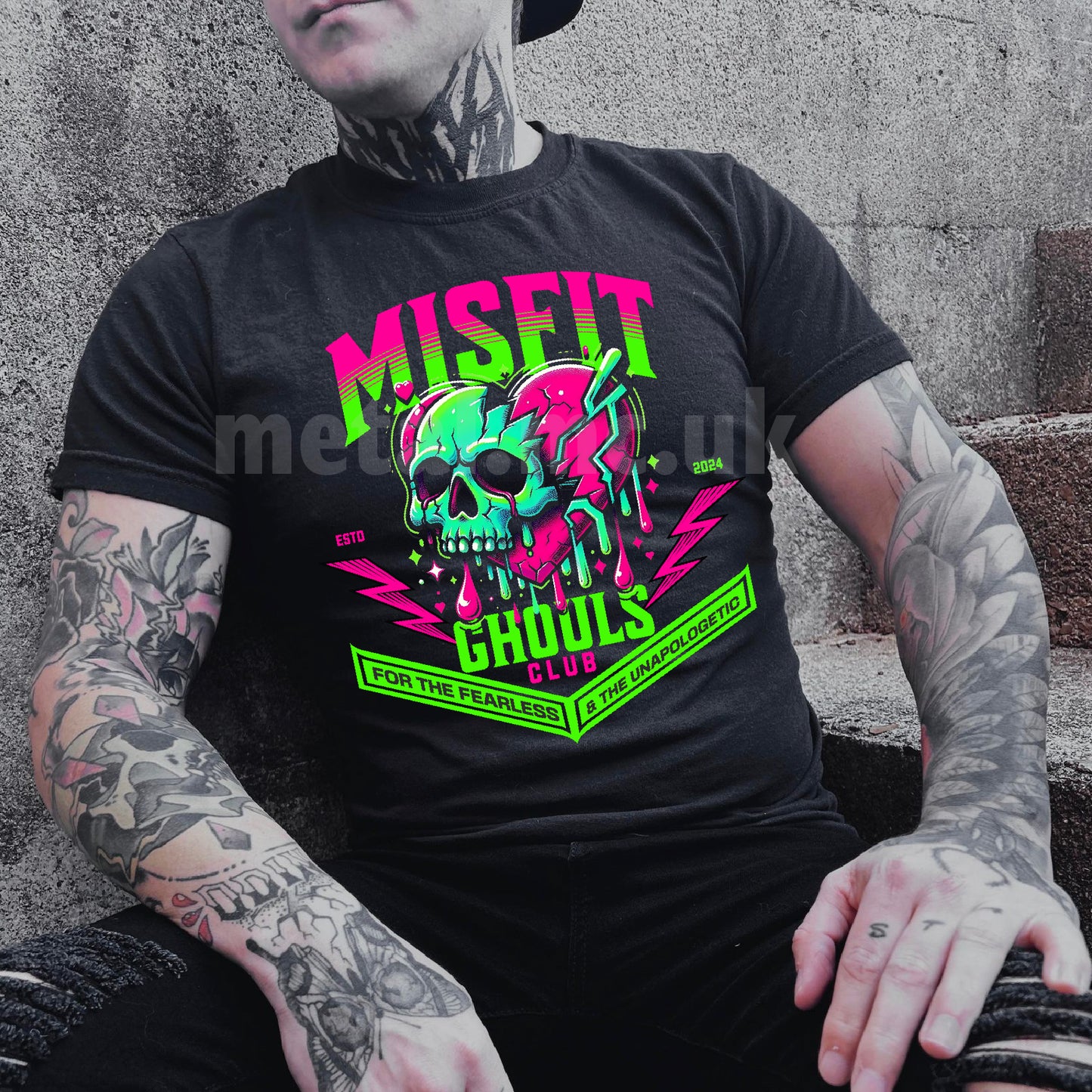 Misfit Ghoul Relaxed Fit Tee