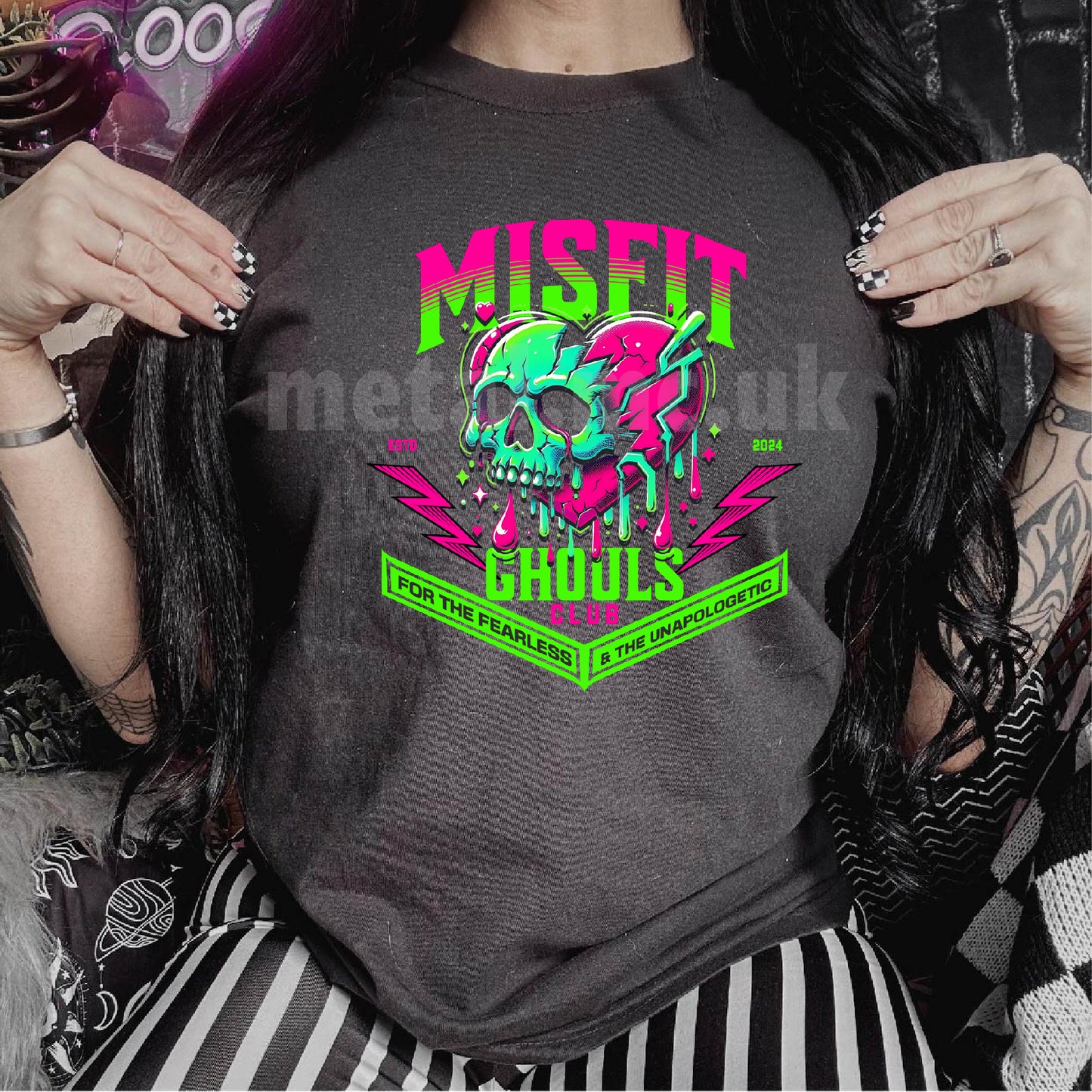 Misfit Ghoul Relaxed Fit Tee