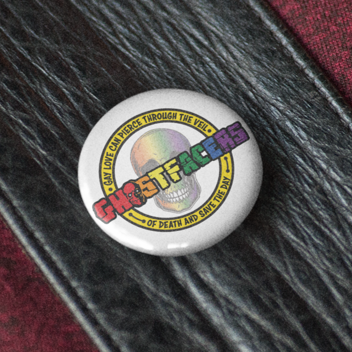 Ghost Facers - Pin Badge