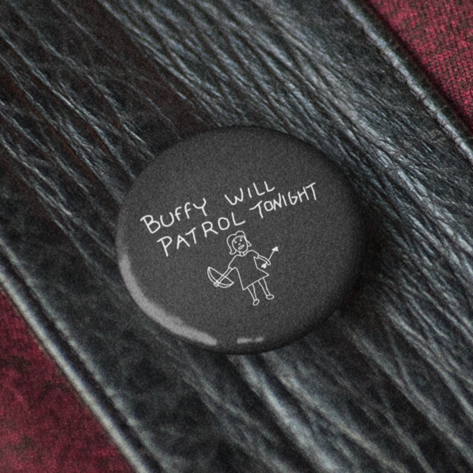 B will Patrol (BTVS) - Pin Badge
