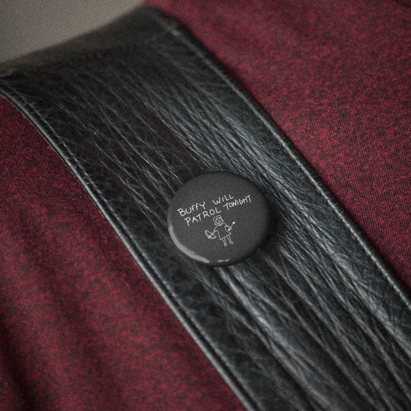 B will Patrol (BTVS) - Pin Badge