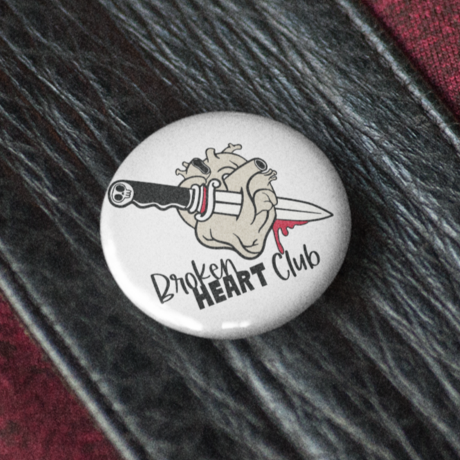 Broken Heart Club - Pin Badge