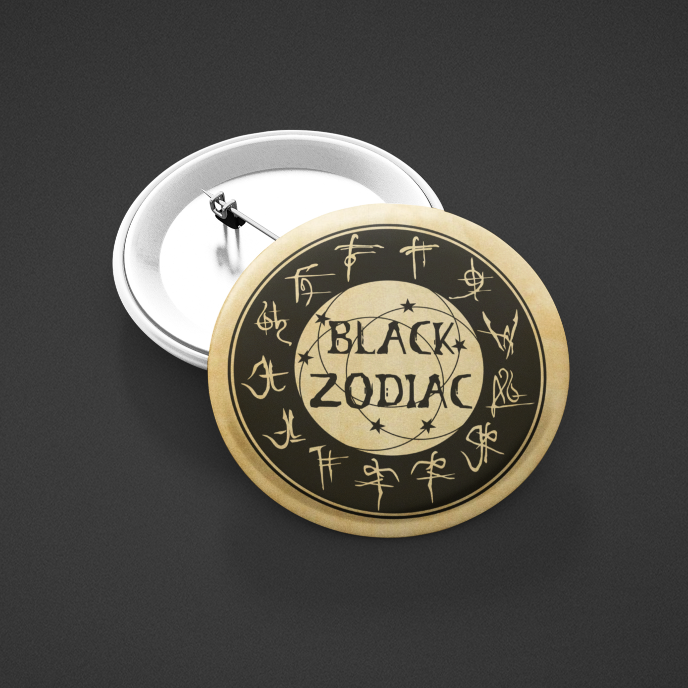 Black Zodiac - Pin Badge