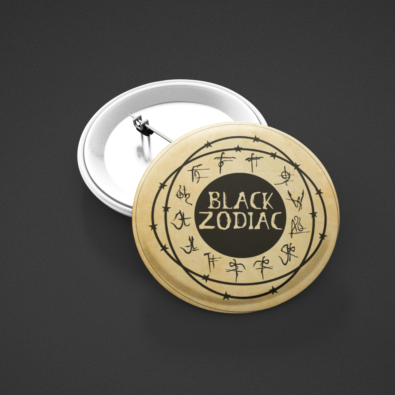 Black Zodiac - Pin Badge