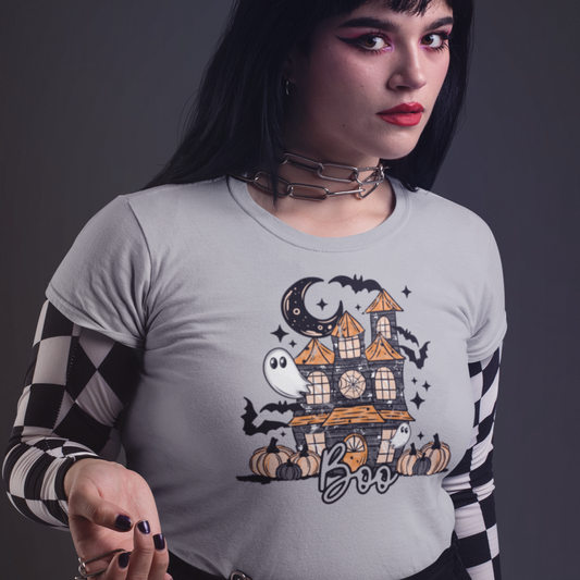 *New* Haunted House Relaxed Fit Tee