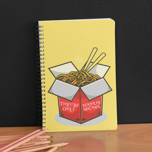 They're only Noodles Notebook