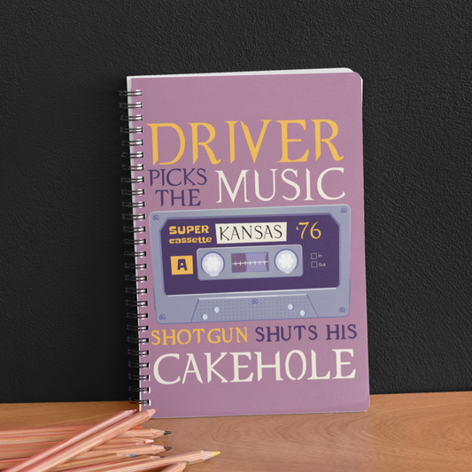 Driver Picks the Music - Notebook