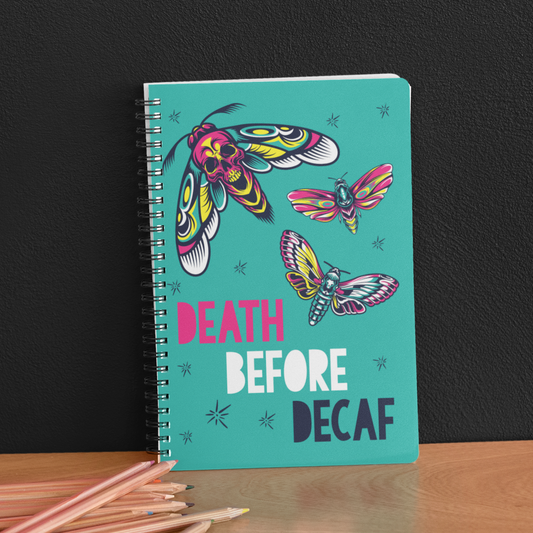 Death Before Decaf Notebook