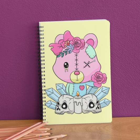 Don't Care Bear- Notebook