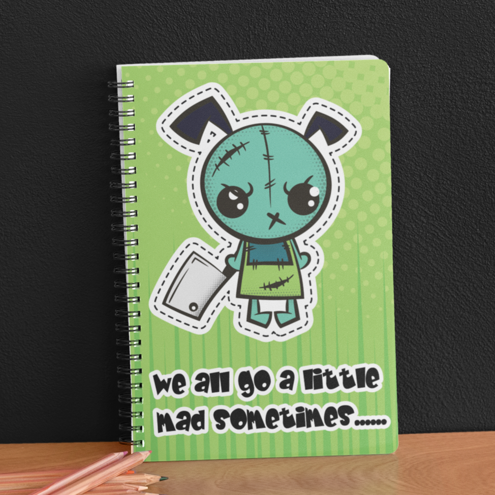 We All Go a Little Mad Notebook