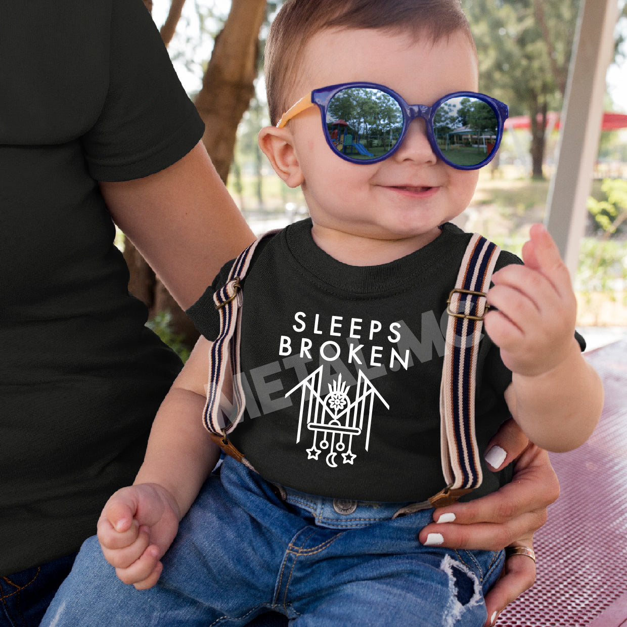 Sleeps Broken - Kids T-shirt