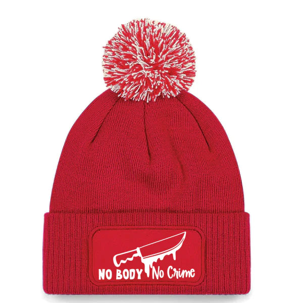 No Body, No Crime Beanie Hat