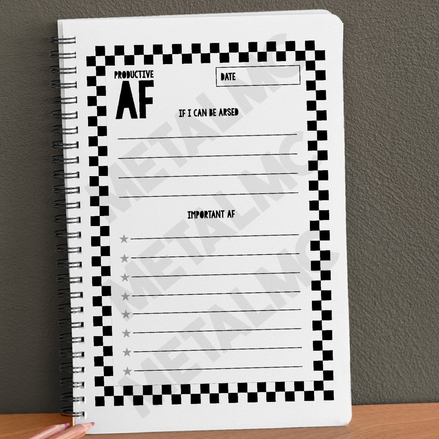 Boot Scootin' Spooky Notebook