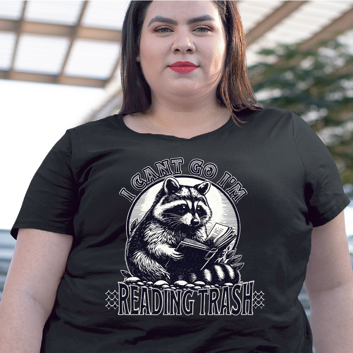 Reading Trash Relaxed Fit Tee