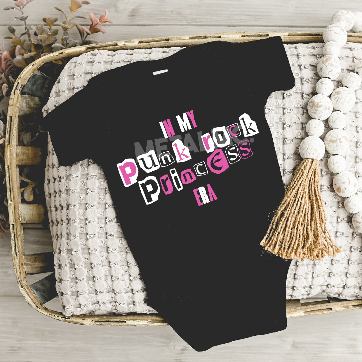 Punk Rock Princess Era Baby Vest