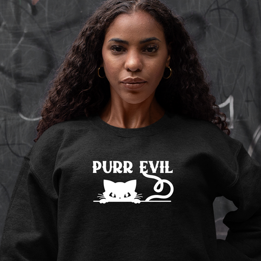 Purr Evil Sweatshirt