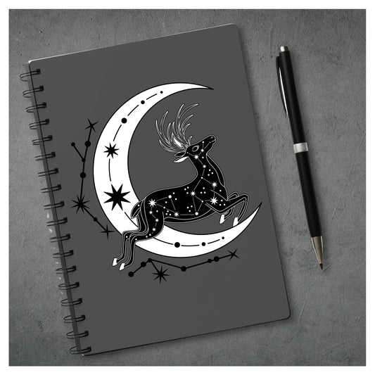 The Stag & The Moon Notebook