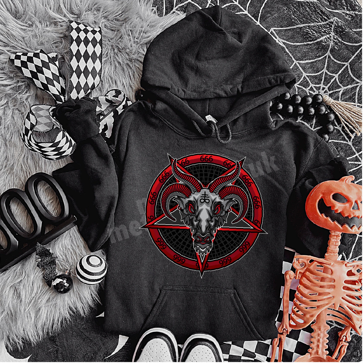 Devil 666 Overhead Hoodie