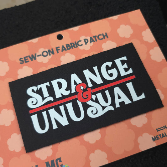 Strange & Unusual Sew-On Patch