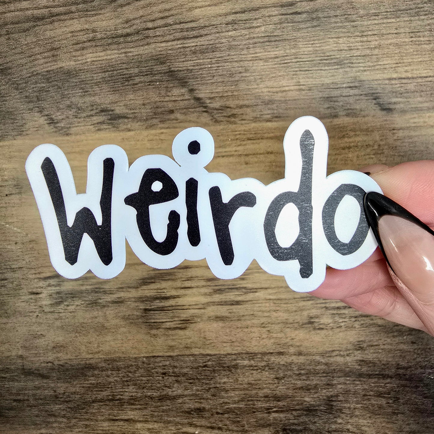 Weirdo Vinyl Sticker