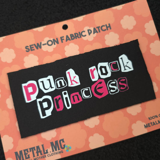 Punk Rock Princess Sew-On Patch