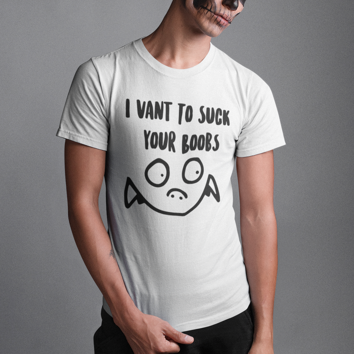 I Vant To Suck you Boobs Relaxed Fit Tee