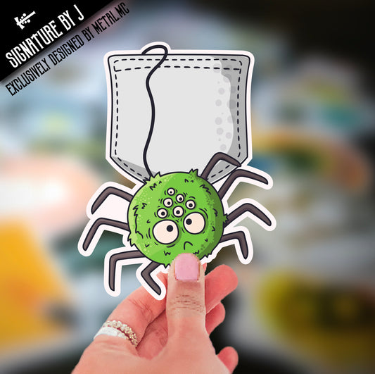 *Special Edition* 'Stanley The Spider' Pocket Critter Vinyl Sticker