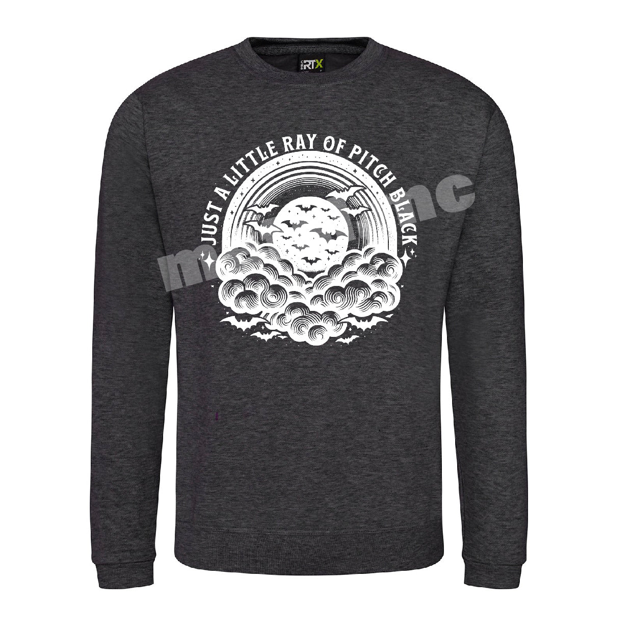 Little Ray Of Pitch Black Sweatshirt