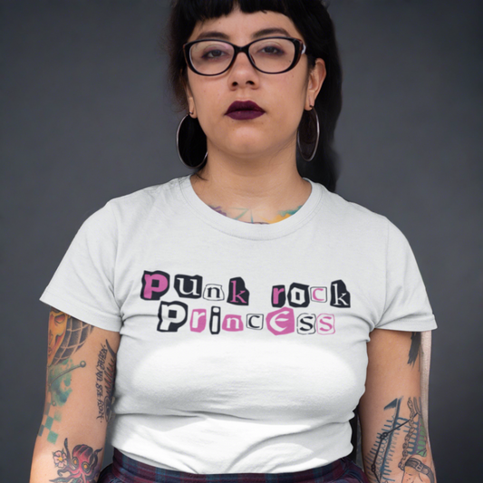 Punk Rock Princess Relaxed Fit Tee