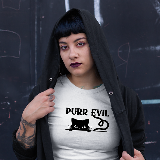 Purr Evil Relaxed Fit Tee