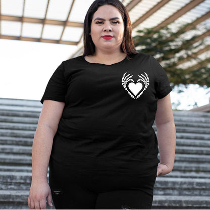 Bone Heart Relaxed Fit Tee