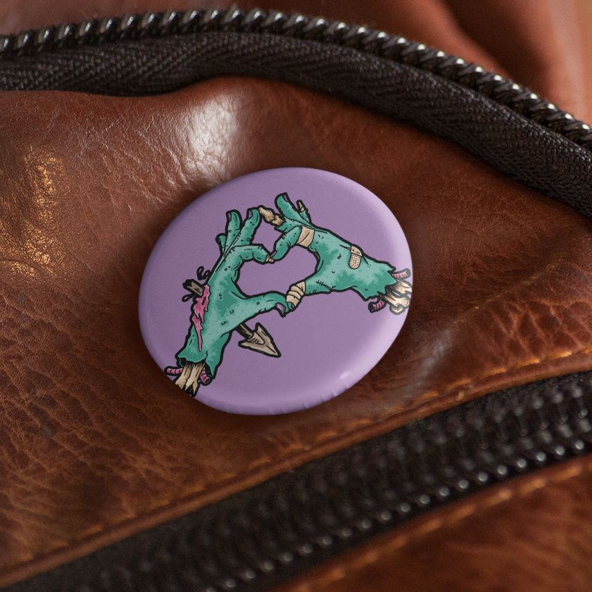 Zombie Love - Pin Badge