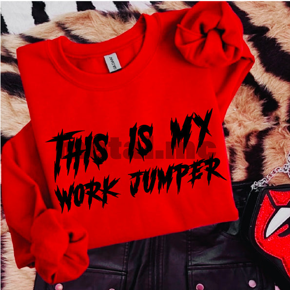 Work Jumper Sweatshirt