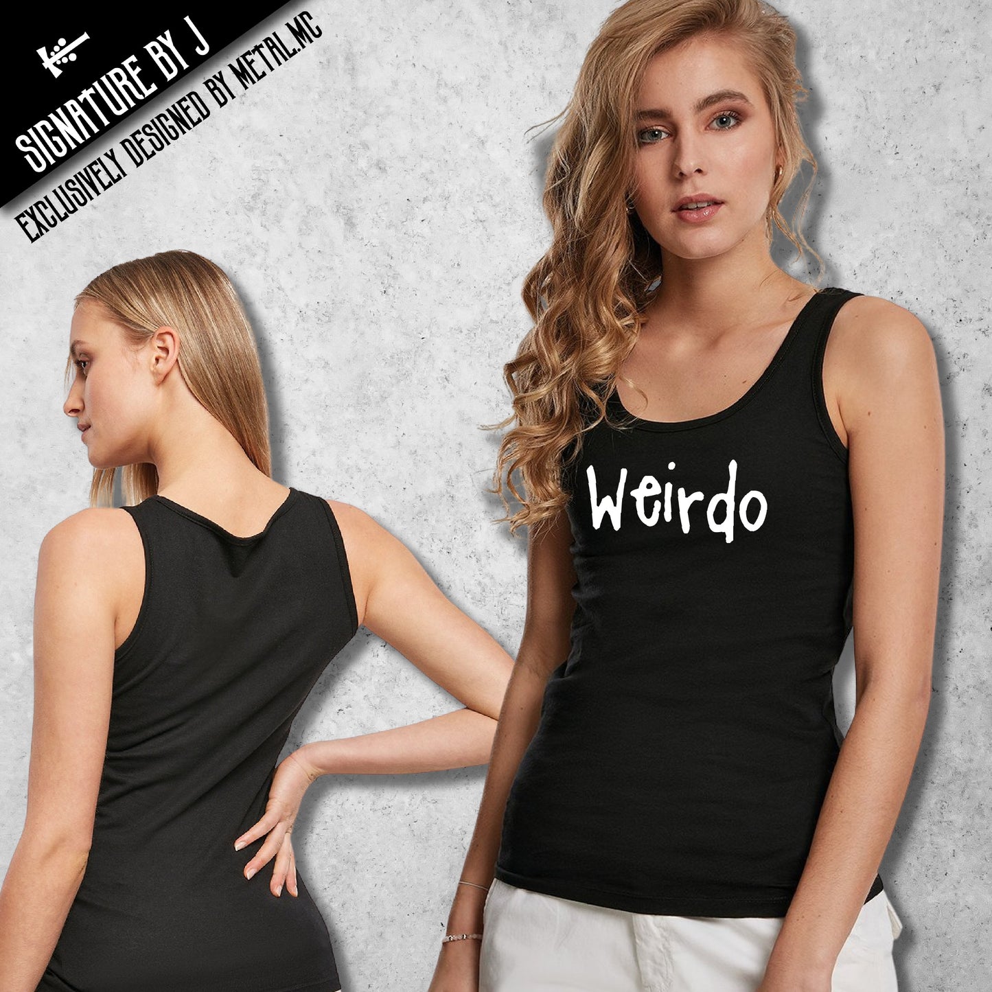 Weirdo Vest Top