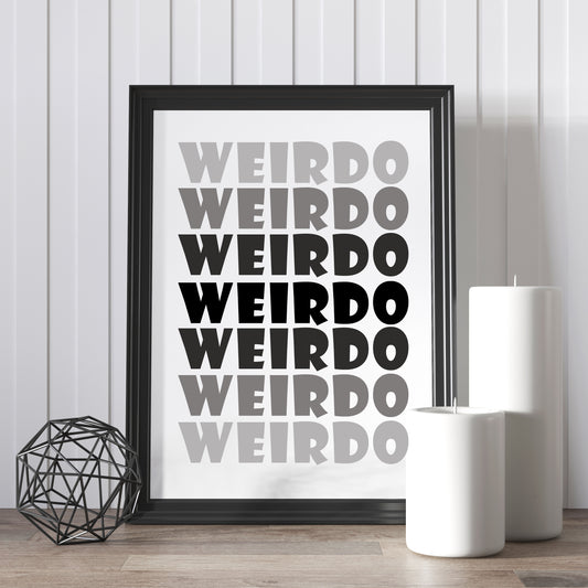 Weirdo Archival Art Print