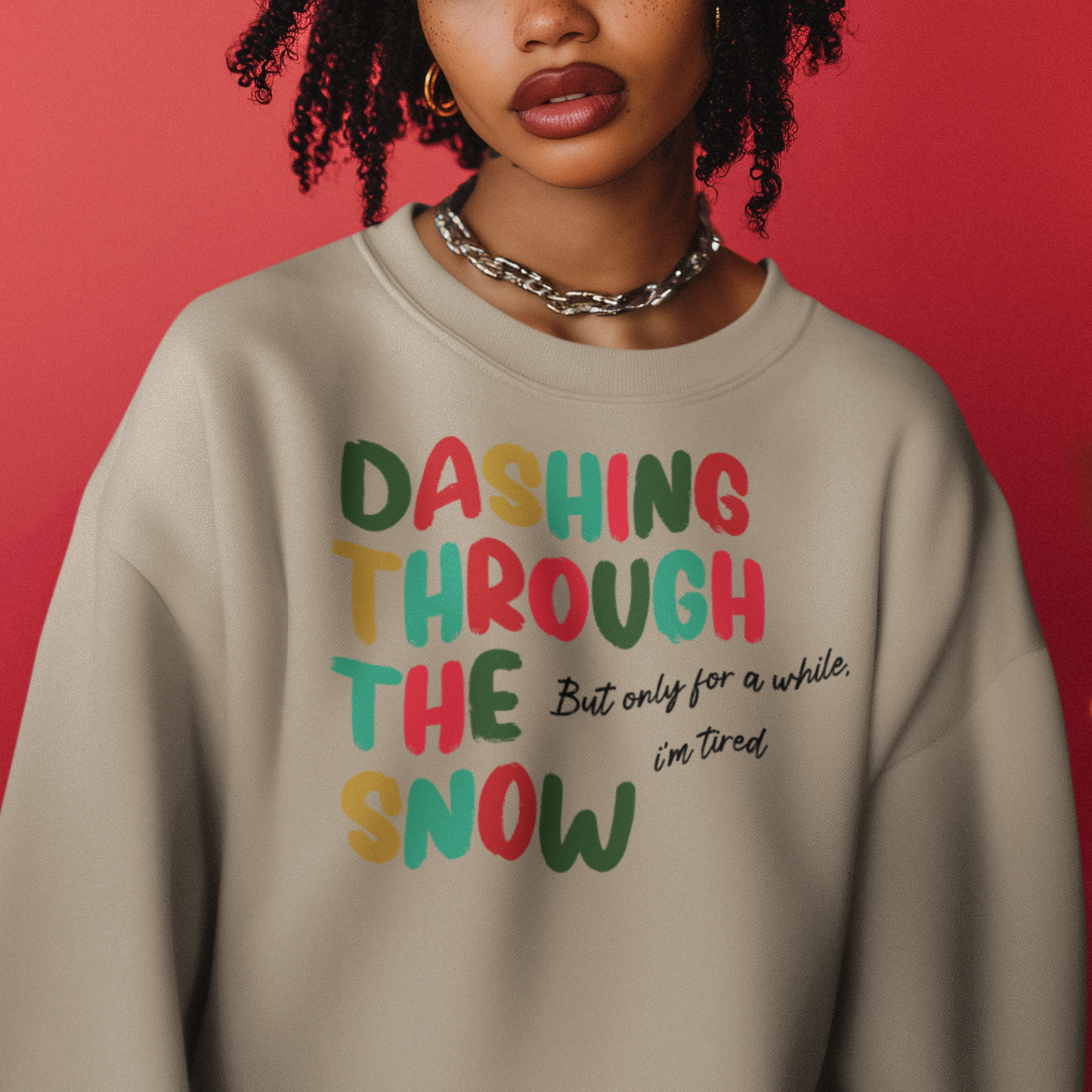 *New* Dashing Through The Snow Christmas Sweatshirt